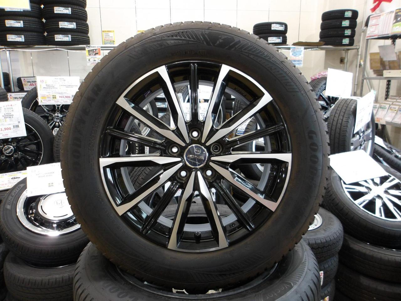 KYOHO SMACK VALKYRIE + GOODYEAR VECTOR 4SEASONS GEN-3