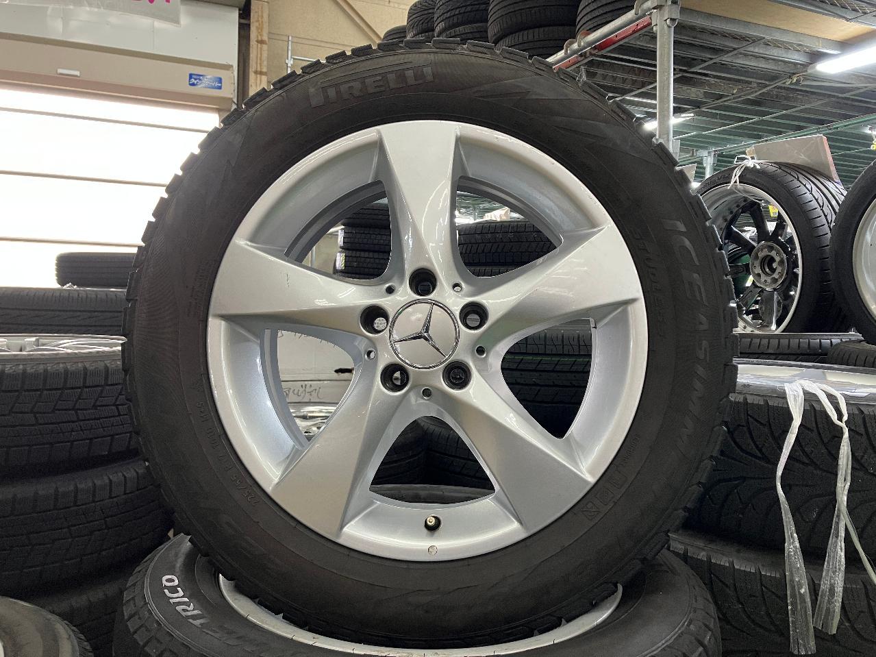 Mercedes-Benz V class/W447 Original wheel + PIRELLI ICE ASIMMETRICO