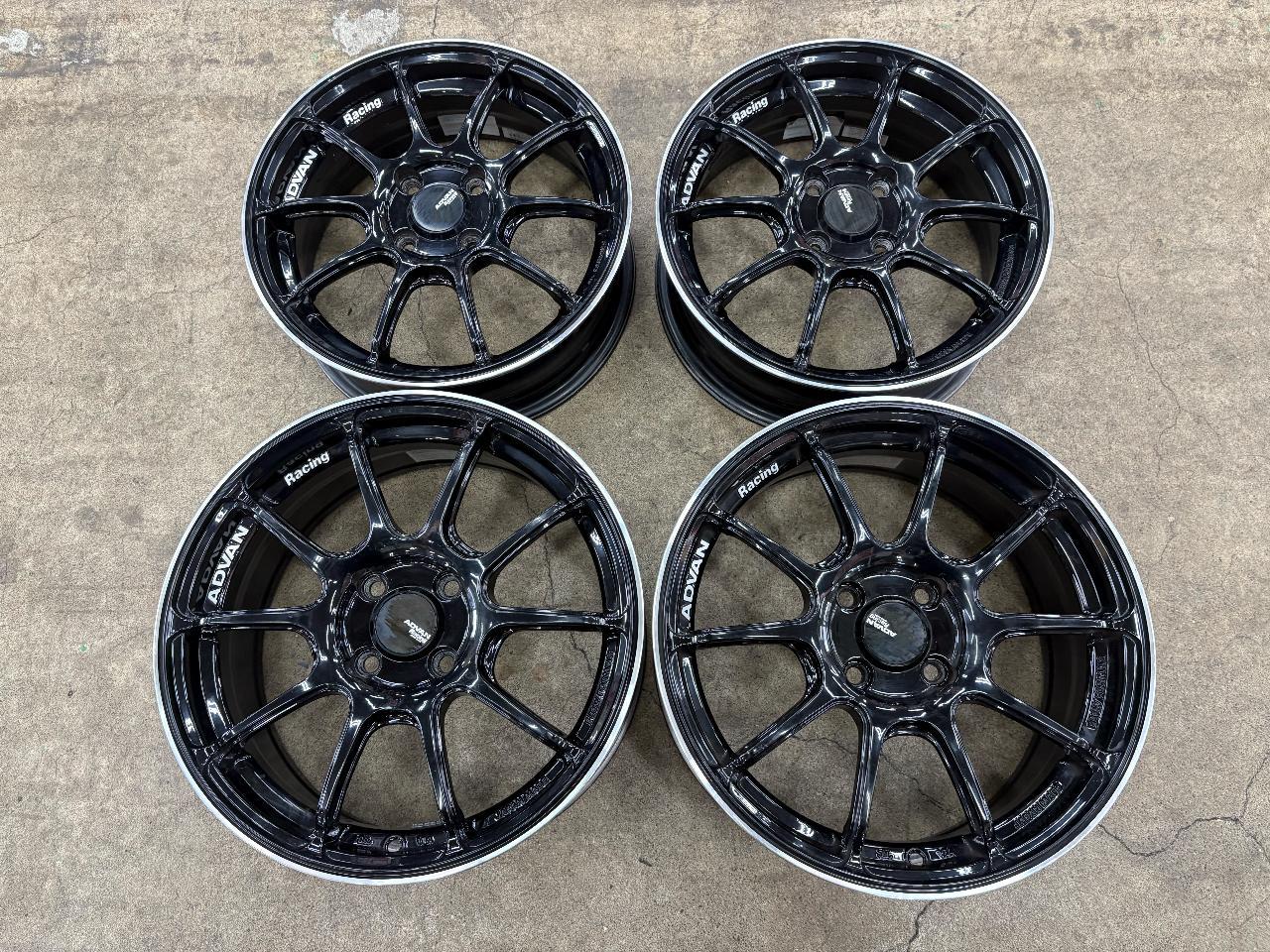 Front and rear inch difference YOKOHAMA ADVAN Racing RZ2