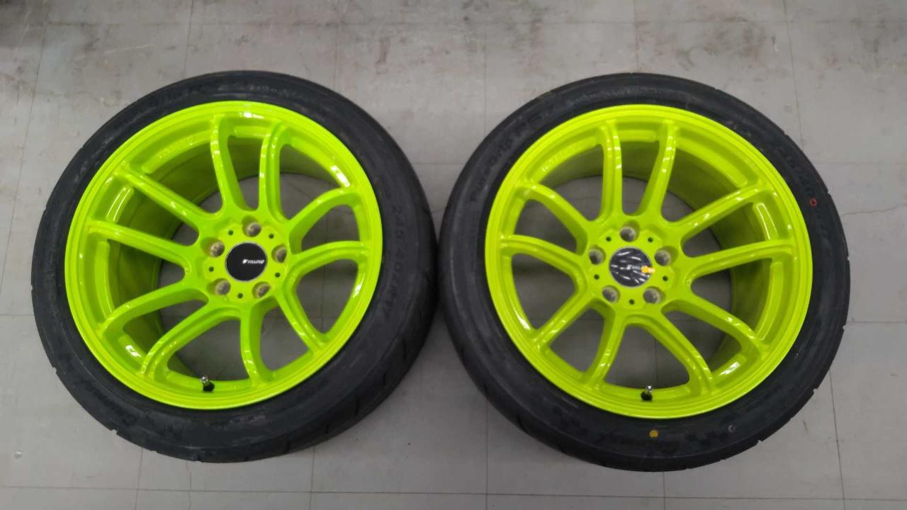 VALINO VW830S Lime yellow + GRIP MAX Pure Grip RS Z-1