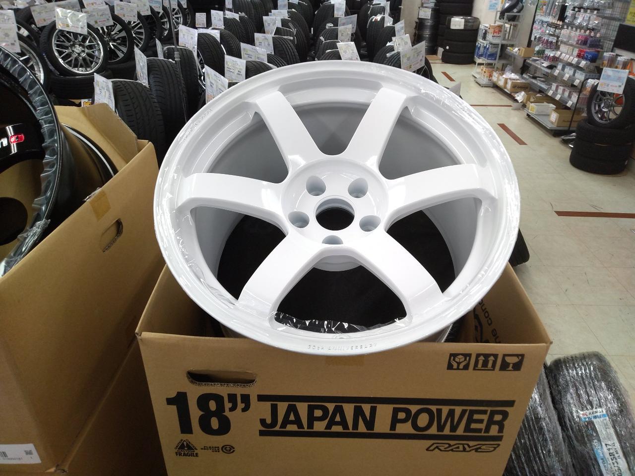 30th Anniversary Commemorative Wheels, Brand New Set of 4, RAYS VOLK RACING TE37 SAGA S-Plus 30th ANNIVERSARY STICKER Ver. WH FACE 4