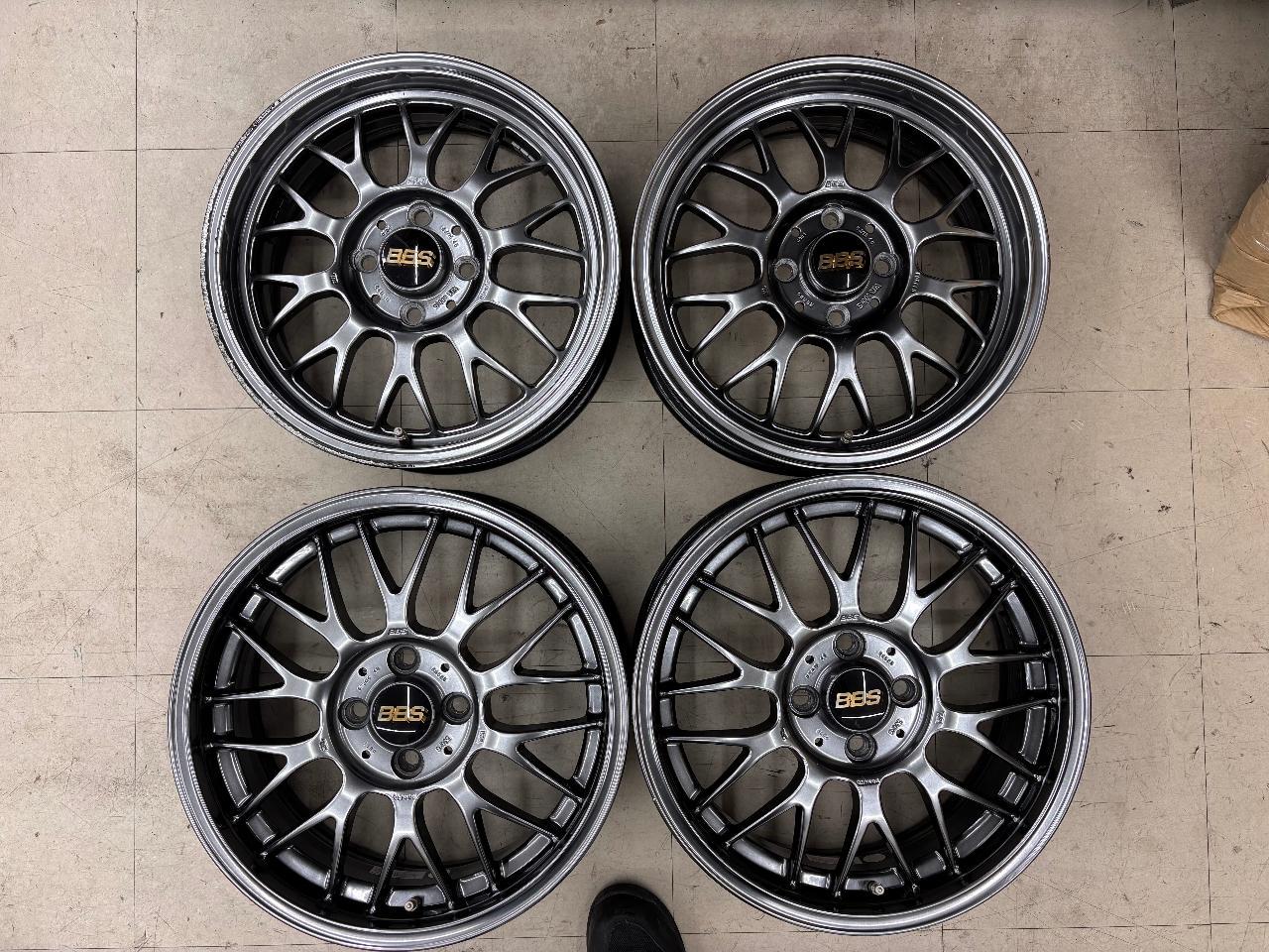 Different wheel sizes front and rear!? BBS RG-F RG390+RG525