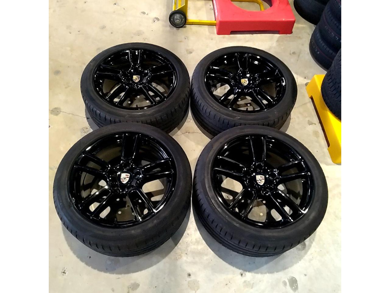 Porsche genuine 971 Panamera Original wheel + HANKOOK Ventus S1 evo3