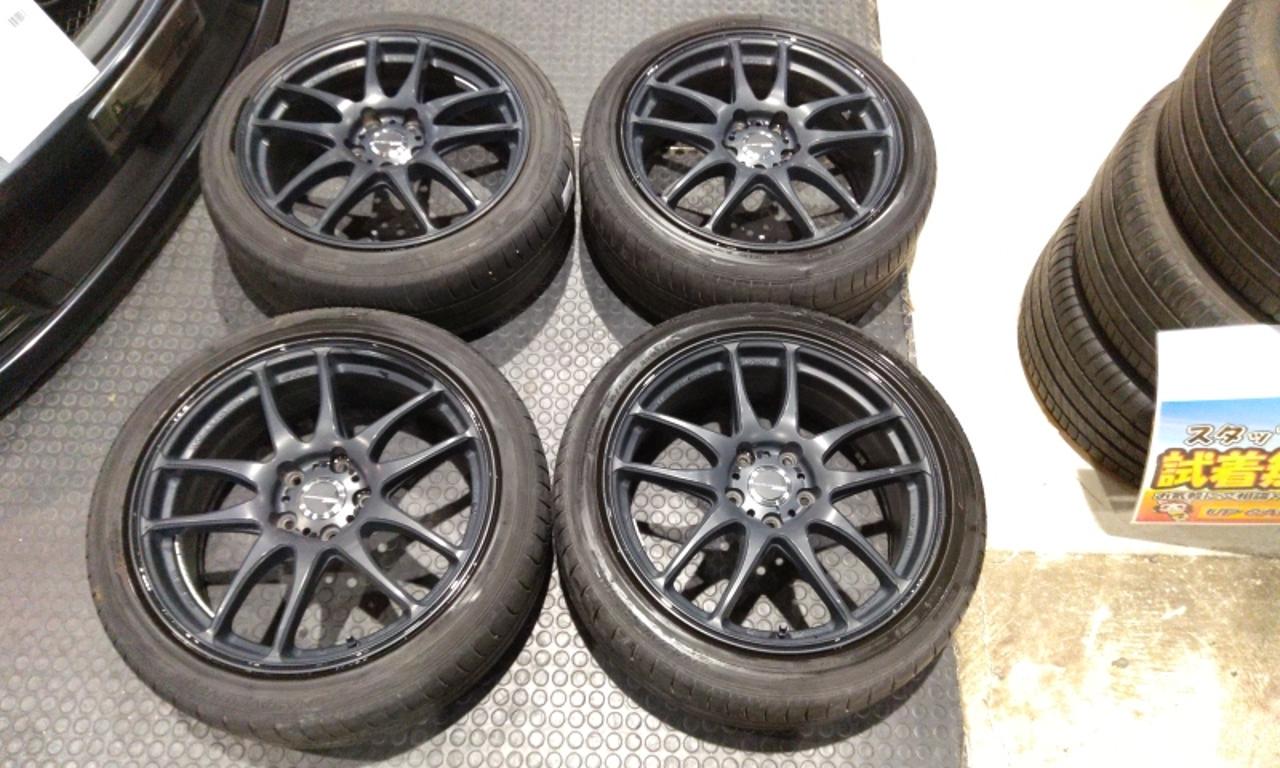 WORK EMOTION CR kiwami + DUNLOP ENASAVE RV505