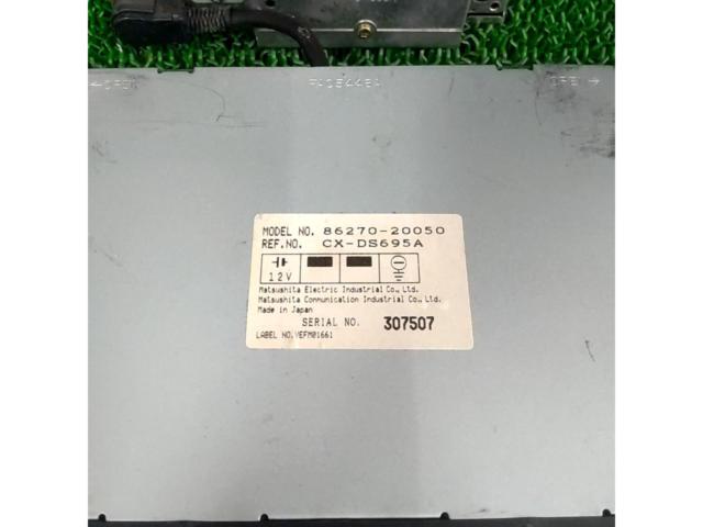 【トヨタ純正】CD/カセットデッキ