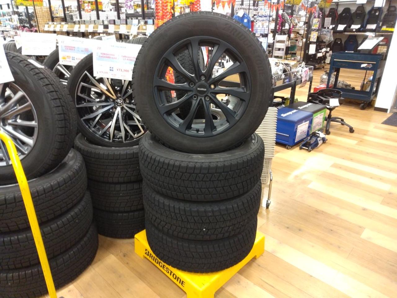 BRIDGESTONE BALMINUM TR10 + BRIDGESTONE BLIZZACK DM-V3