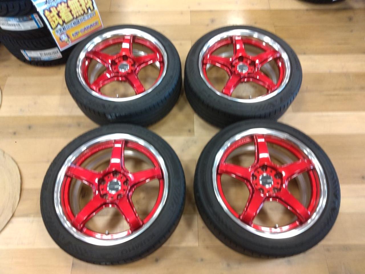 WORK EMOTION T5R 2P+KUMHO ECSTa PS 71