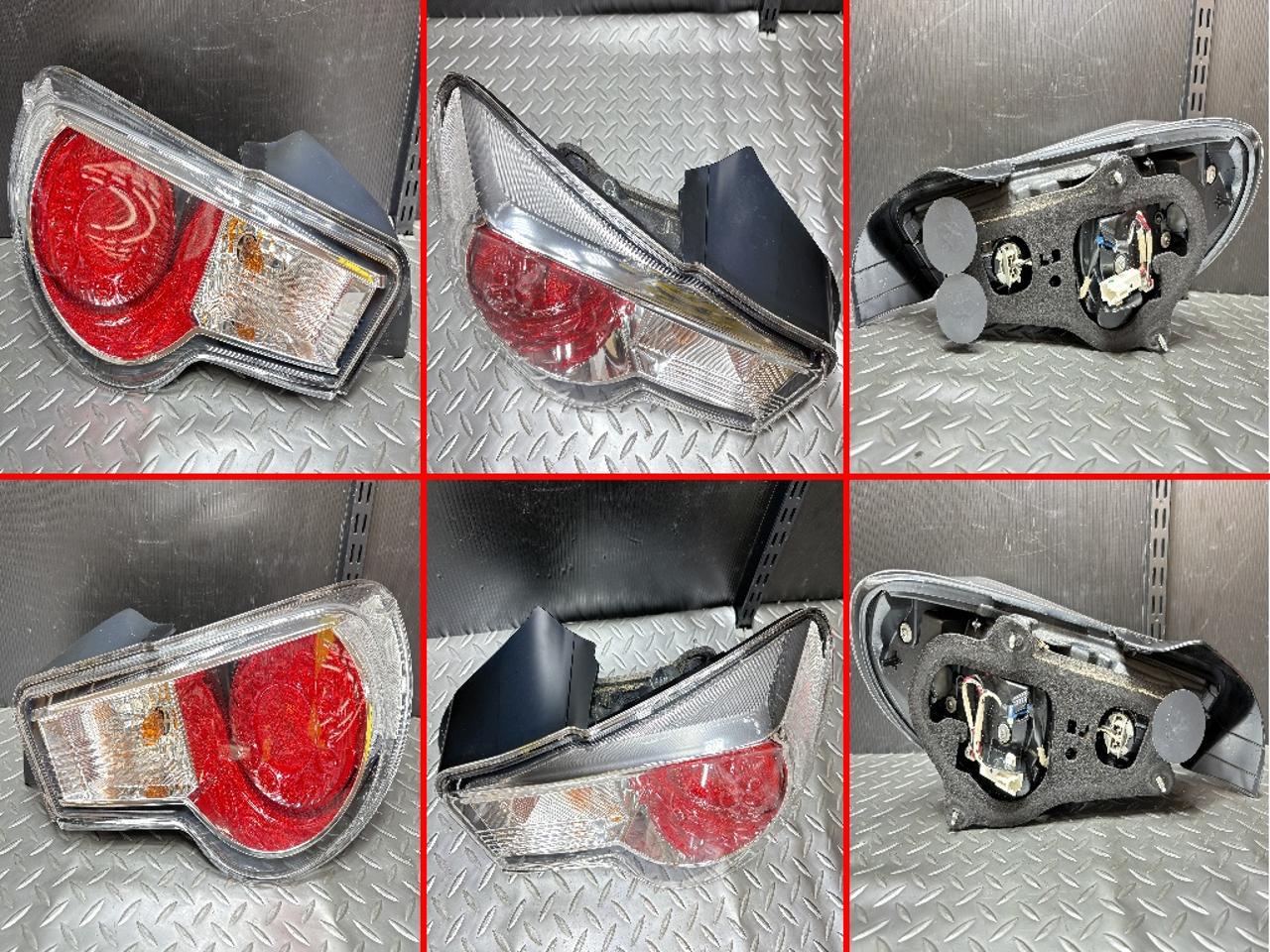 86 ZN6 前期　純正　テールランプ トヨタ純正】トヨタ86 ZN6 前期純正テールランプ 左右セット【KOITO