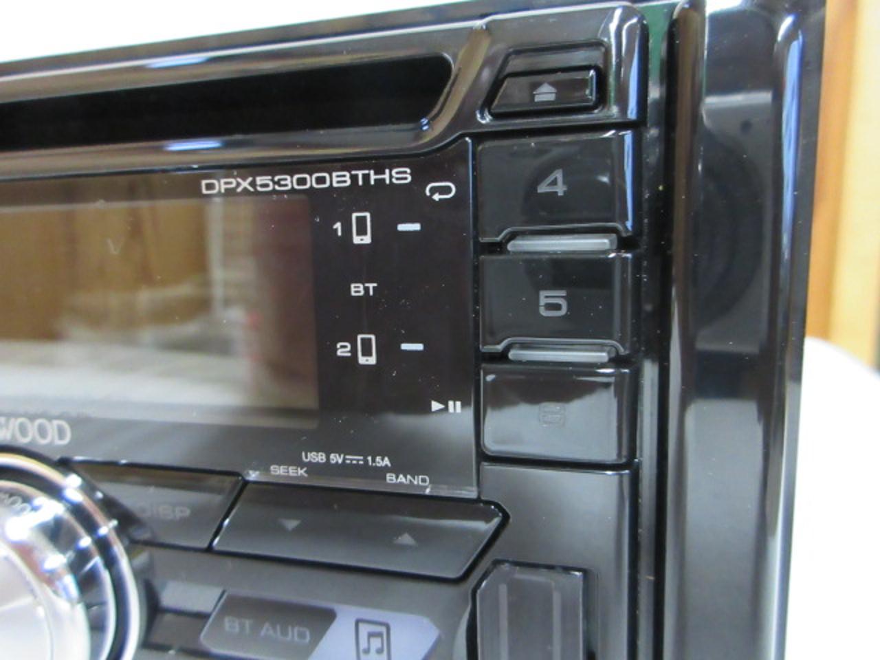  純正 カーオーディオ ヘッドユニット 本体 KENWOOD SUZUKI純正オプションDPX5300BTHS (Z09764) | やや傷や汚れ