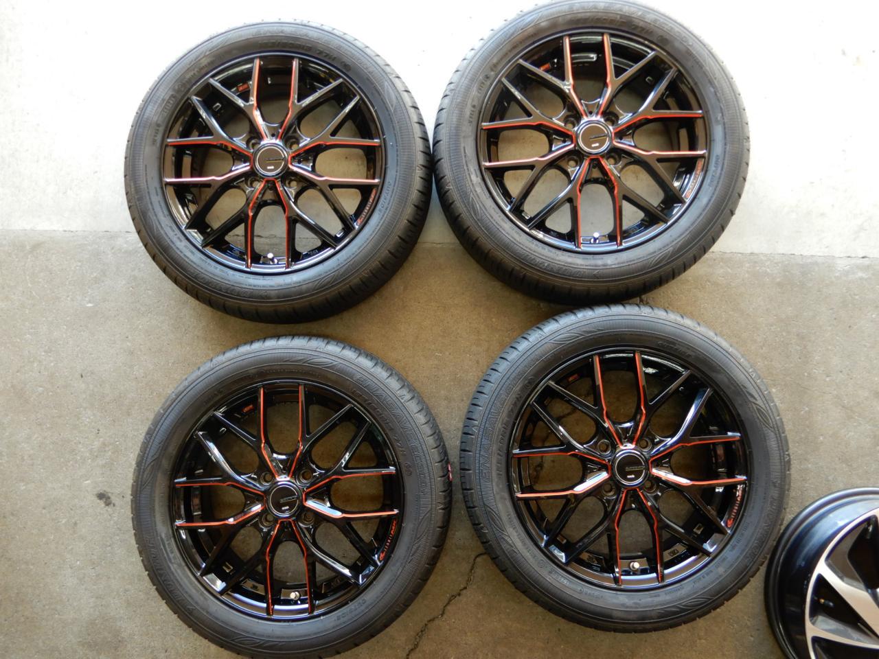 weds LEONIS MX + DUNLOP ENASAVE EC300 +