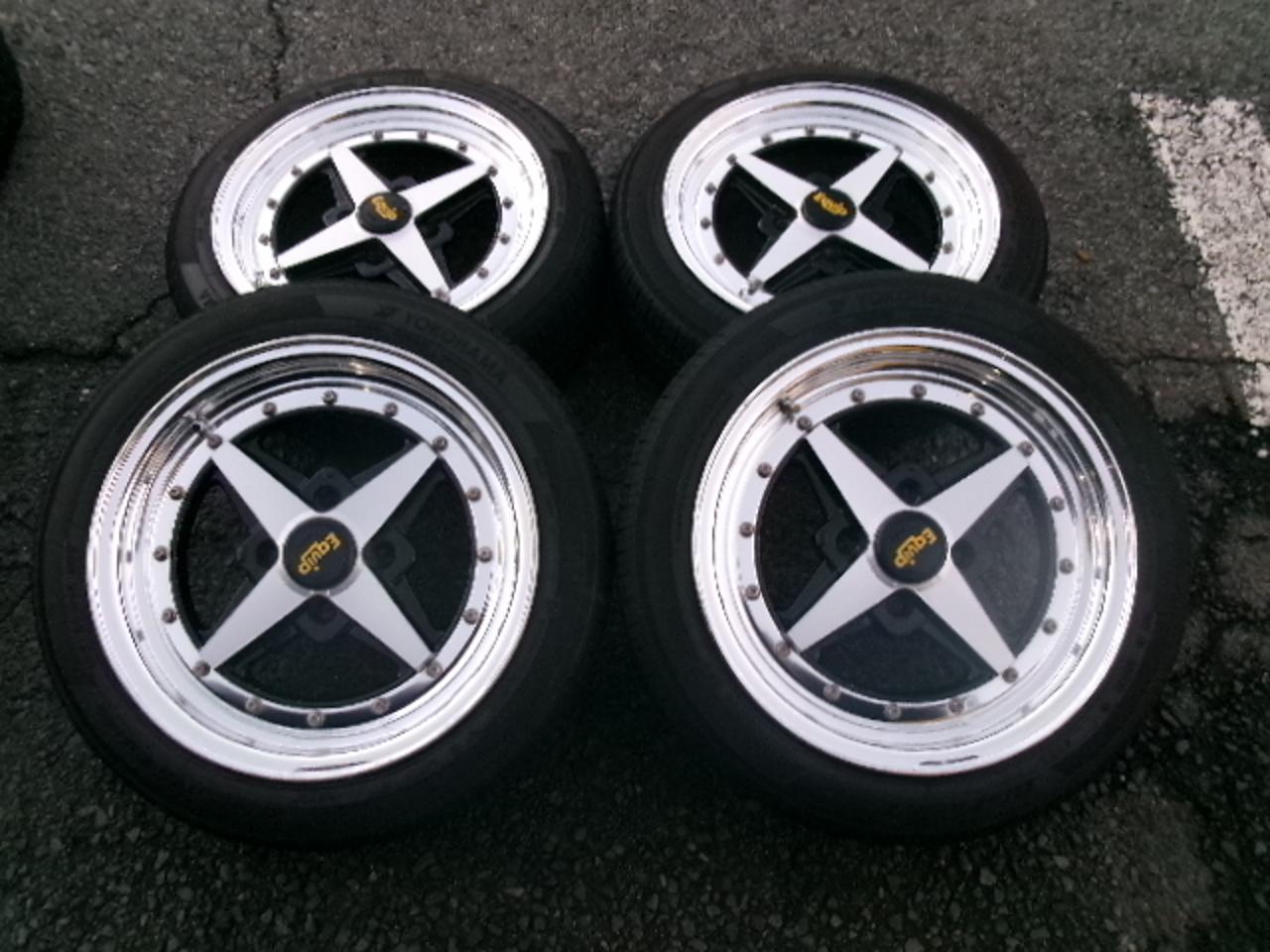WORK EQUIP 01 + YOKOHAMA BluEarth-ES ES32 155 / 55R14 4 pieces set