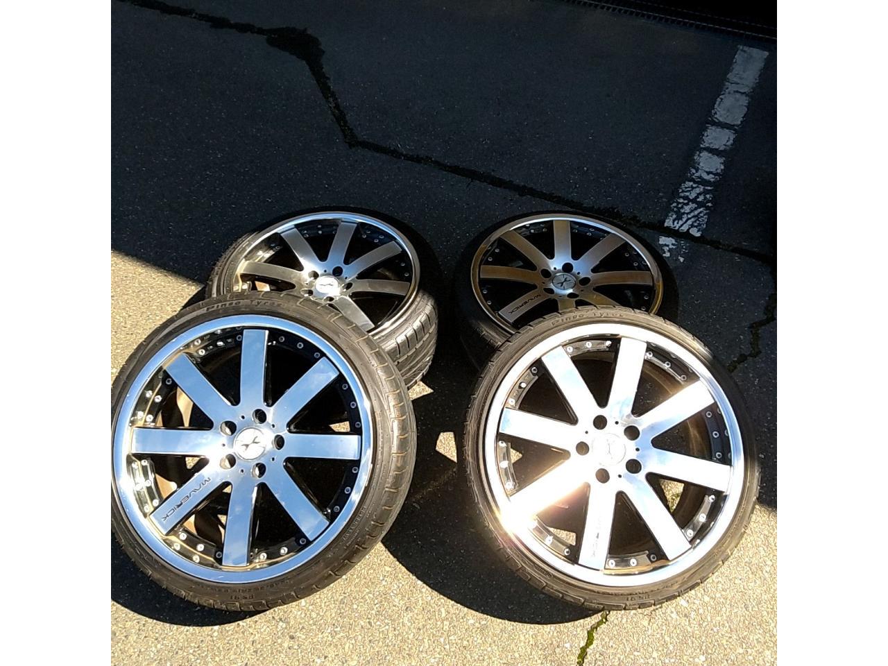 RX2609-0241 weds MAVERICK 508S This product includes only the four wheels.