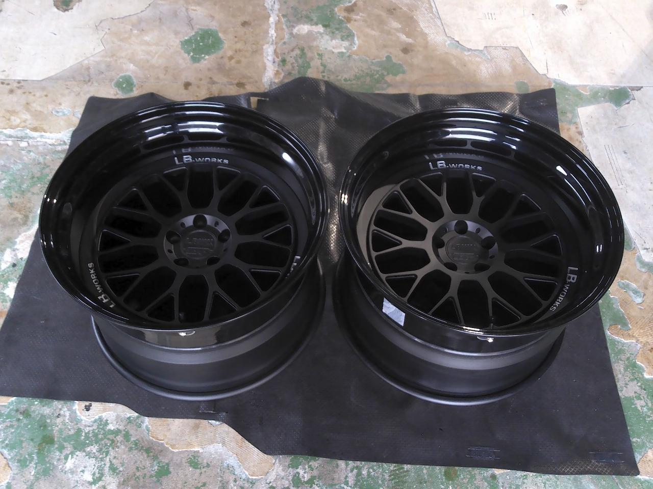 Liberty Walk LD97 LD-12 forged + conversion wide tread spacers
