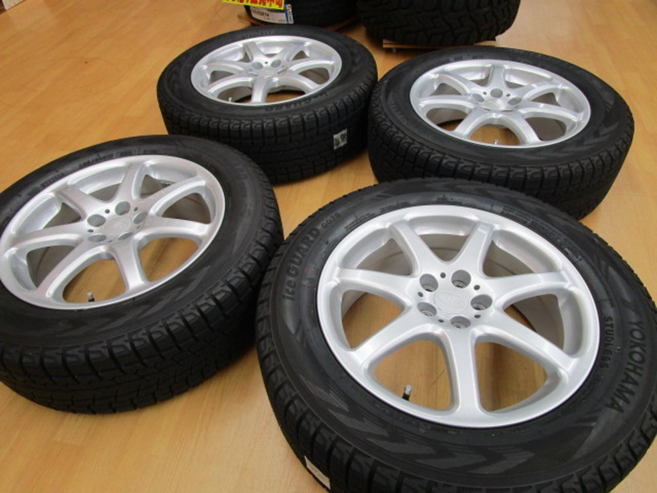 Made by Kalink SUBARU genuine OP wheel + YOKOHAMA ice GUARD G075