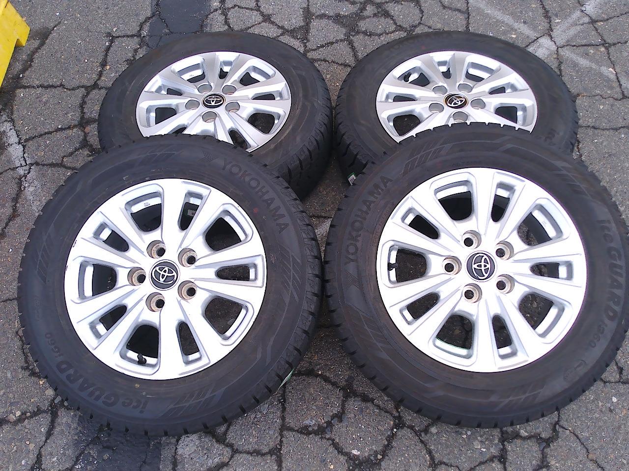 Toyota original Noah original wheel + YOKOHAMA iceGUARD iG60