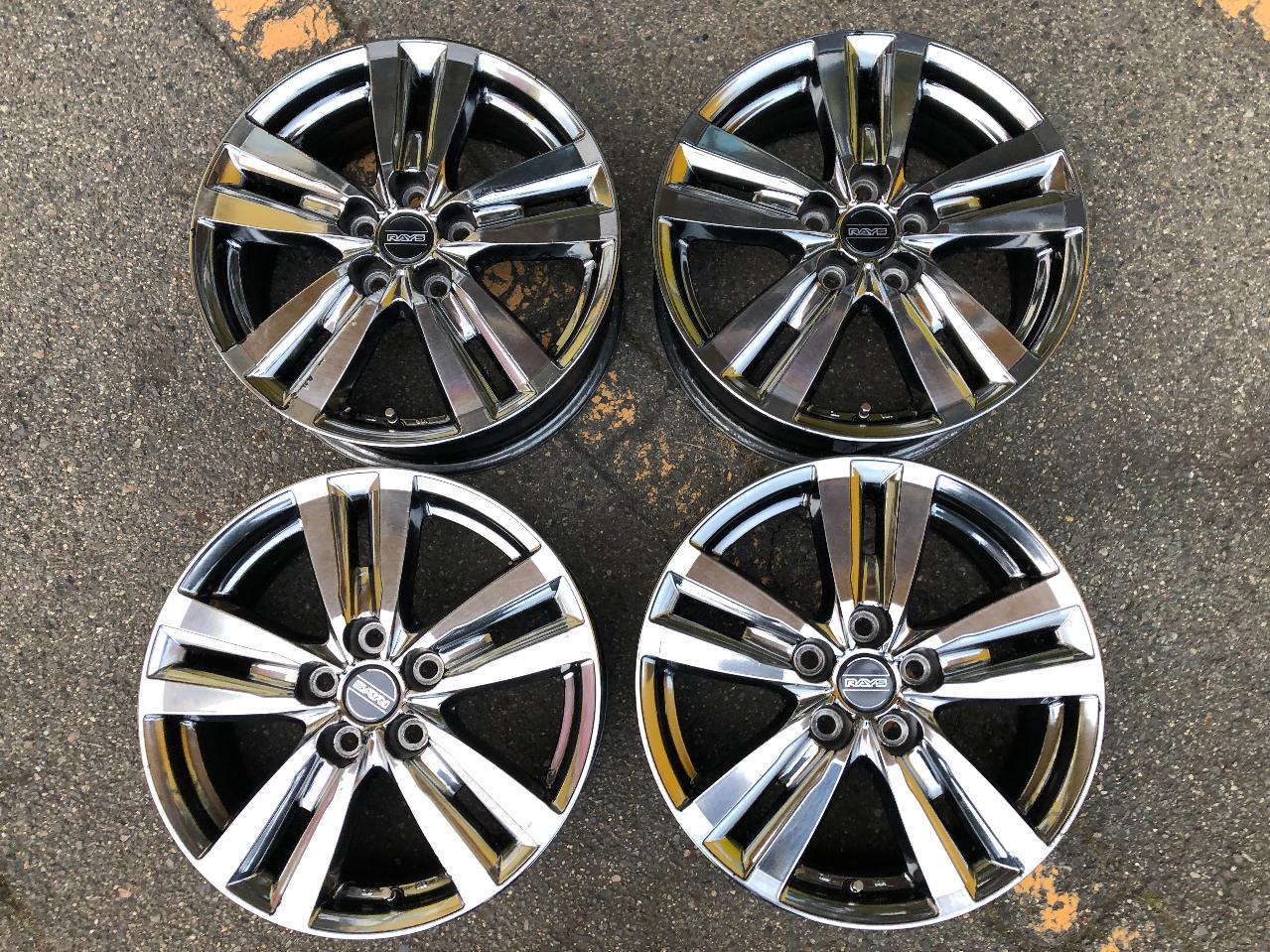 Genuine Mitsubishi parts RVR Roadest RAYS genuine optional wheels