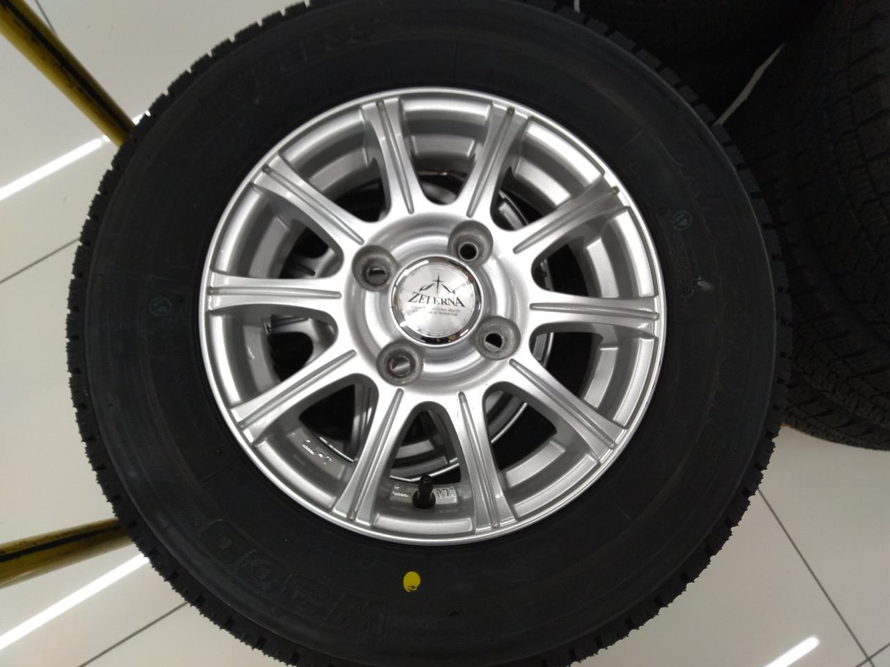 weds ZELERNA + BRIDGESTONE W300 145 / 80R12 80 / 78N