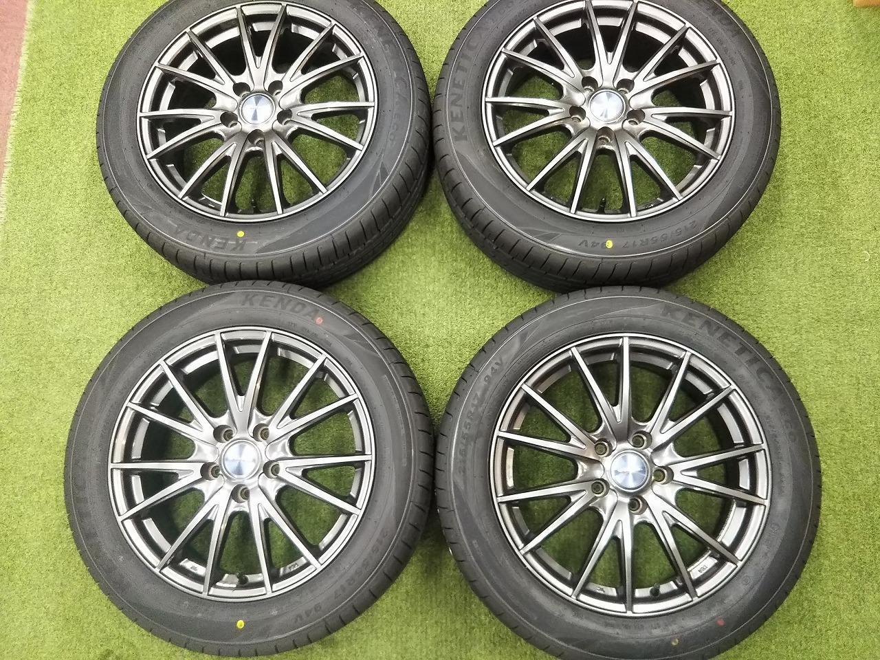 September Bargains Set includes tire labels! VELVA SPORT + KENDA KENETICA ECO KR 203 215 / 55R17 2026 model