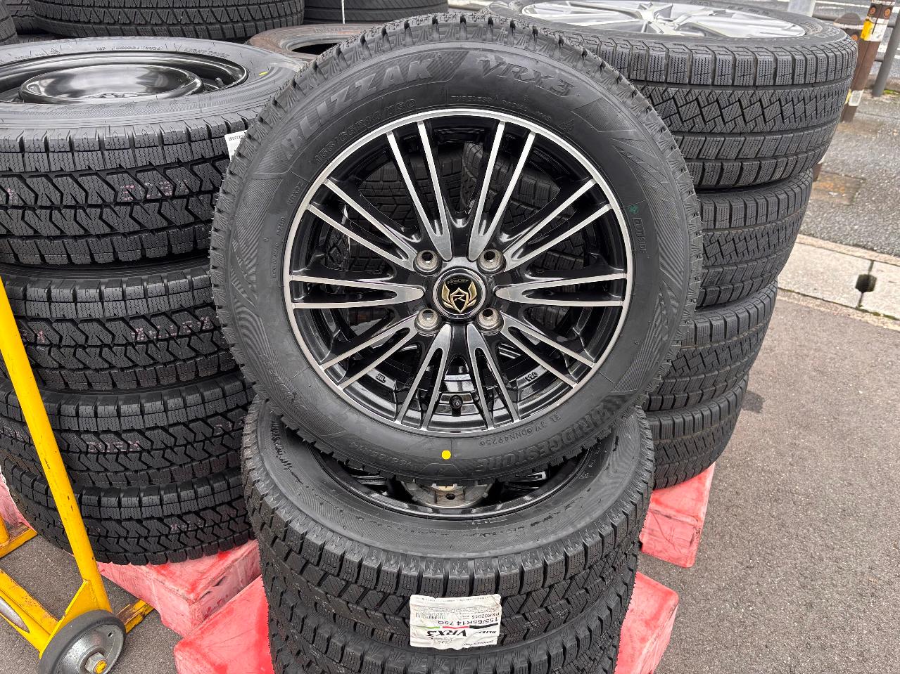 weds RIZLEY MA + BRIDGESTONE BLIZZAK VRX3