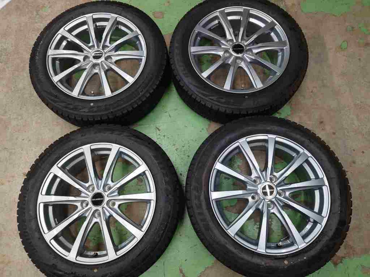 BRIDGESTONE BALMINUM LS10 + BRIDGESTONE BLIZZAK VRX2 195 / 60R17 114.3-5H 4 pieces set