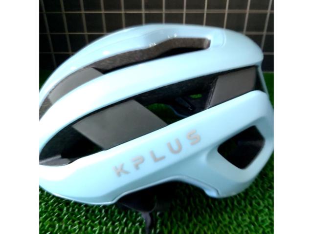 サイズM KPLUS NOVA サイクルヘルメット 水色 CE規格