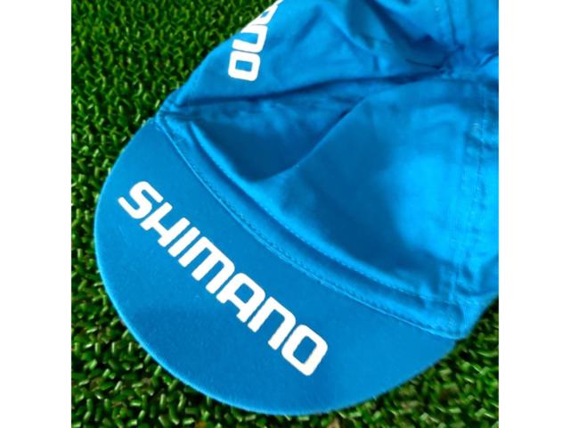 SHIMANO サイクルキャップ ブルー