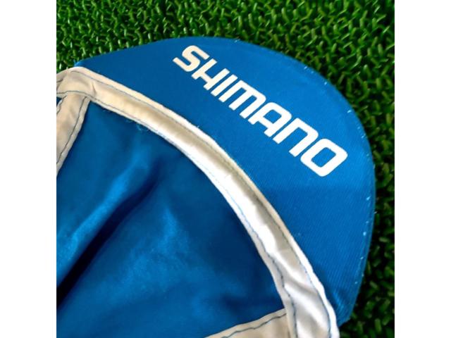 SHIMANO サイクルキャップ ブルー