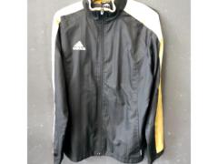 サイズM adidas ジャージ ブラック/ゴールド