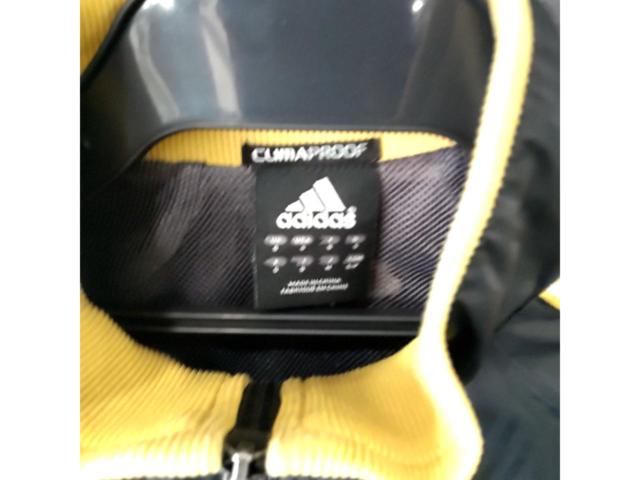 サイズM adidas ジャージ ブラック/ゴールド