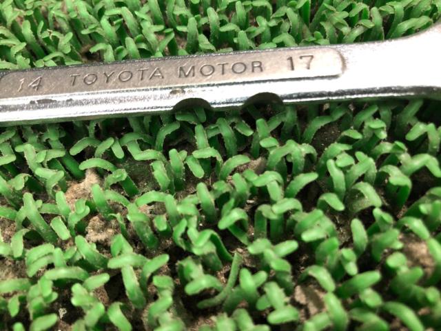 TOYOTA MOTOR 両口スパナ 14-17