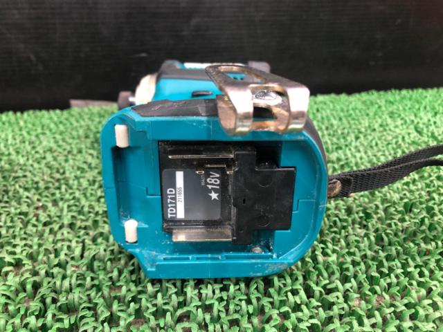 makita 充電式インパクトドライバ TD171D+バッテリー BL1830B