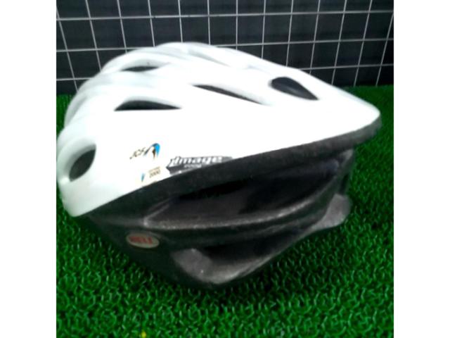 わけあり※内装無しバイザー無し サイズM BELL IMAGE2000 サイクルヘルメット ホワイト