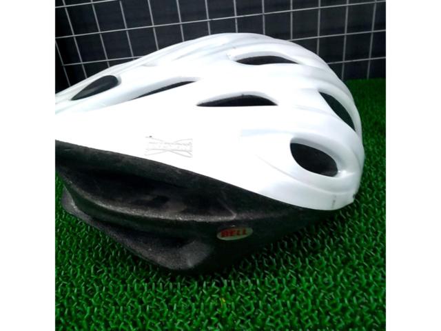 わけあり※内装無しバイザー無し サイズM BELL IMAGE2000 サイクルヘルメット ホワイト
