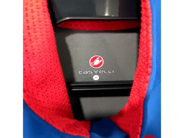 サイズ:M Castelli ROSSOCORSA PERFETTO サイクルジャージ ブルー