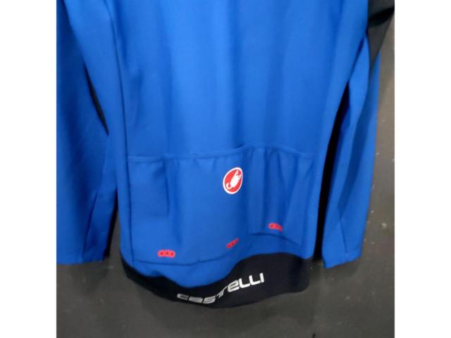 サイズ:M Castelli ROSSOCORSA PERFETTO サイクルジャージ ブルー
