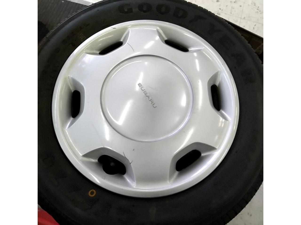 Subaru genuine Pleo genuine 12-inch steel wheels