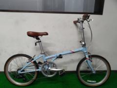 DAHON Boardwalk D7 2014年モデル 20x1.5(406)インチ 外装7段変速 折りたたみ自転車 ブルー