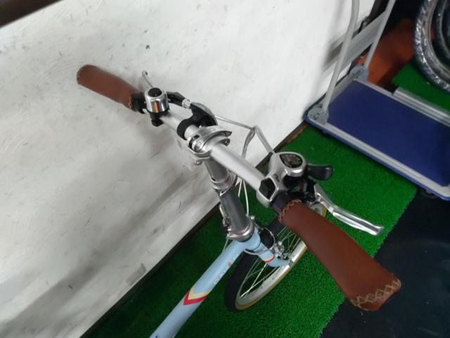 DAHON Boardwalk D7 2014年モデル 20x1.5(406)インチ 外装7段変速 折りたたみ自転車 ブルー