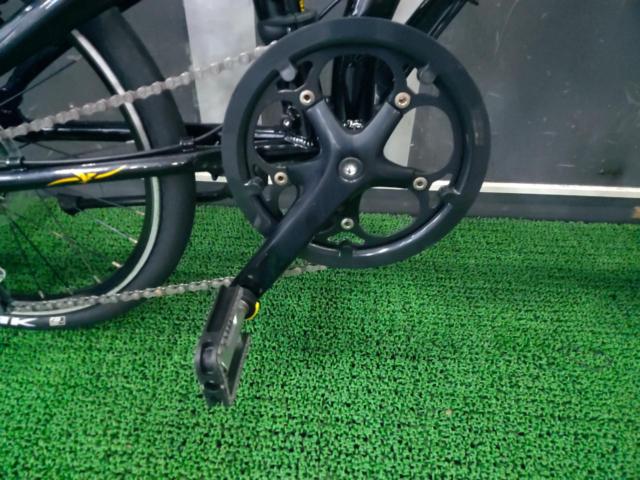 tern VERGE N8 2015年 20x1.35(406)インチ 外装8段変速 折りたたみ自転車 ブラック/イエロー