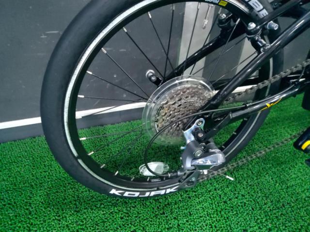tern VERGE N8 2015年 20x1.35(406)インチ 外装8段変速 折りたたみ自転車 ブラック/イエロー