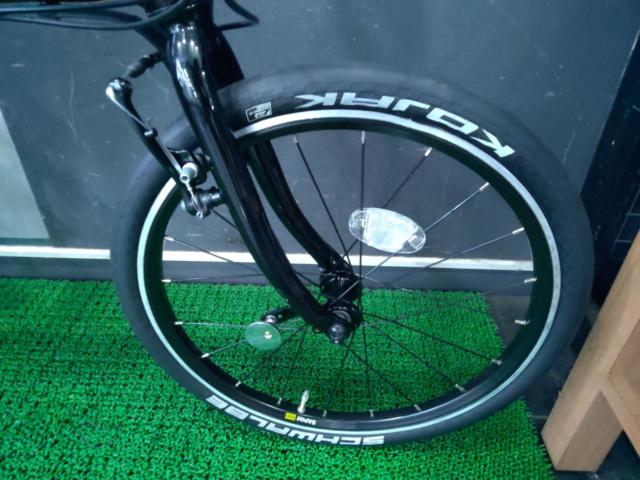 tern VERGE N8 2015年 20x1.35(406)インチ 外装8段変速 折りたたみ自転車 ブラック/イエロー