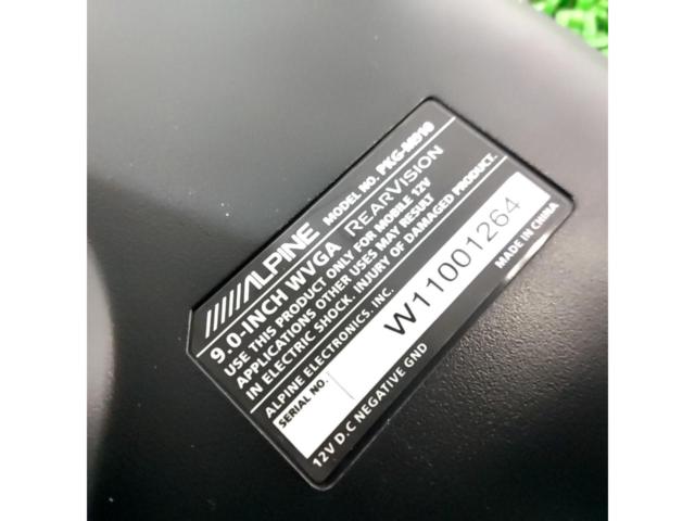 ALPINE PKG-M910 9インチヘッドレストモニター