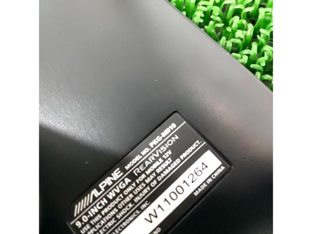 ALPINE PKG-M910 9インチヘッドレストモニター