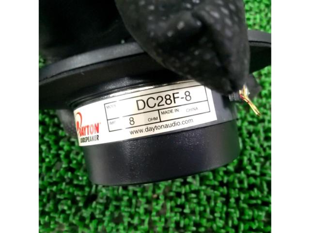 DAYTON AUDIO DC28F-8 28mmソフトドームツイーター