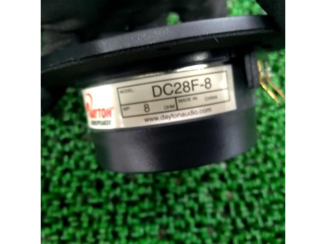DAYTON AUDIO DC28F-8 28mmソフトドームツイーター