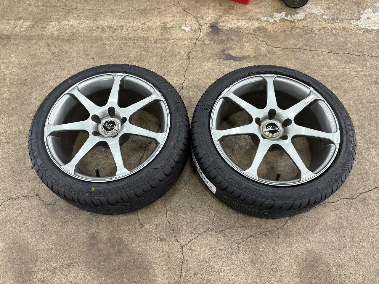 New tires included YOKOHAMA AVS MODEL T7 + KENDA KR 20