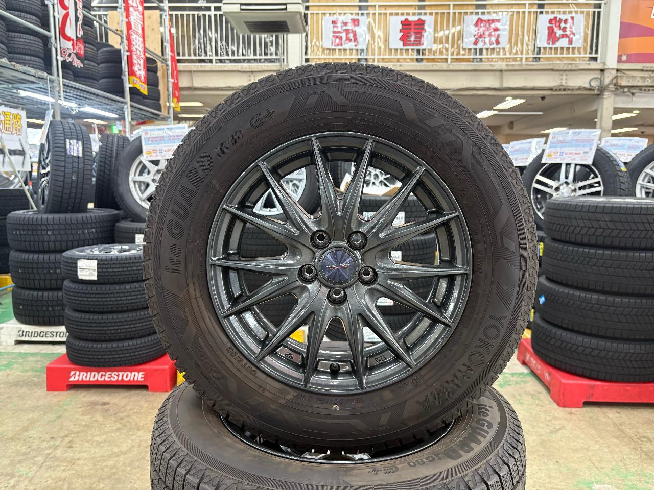 weds VELVA SPORT Z + YOKOHAMA iceGUARD iG80 E +