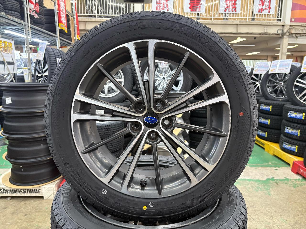 New tire set included Pleiades BRZ / ZC6 Previous period Original wheel + KENDA KR36
