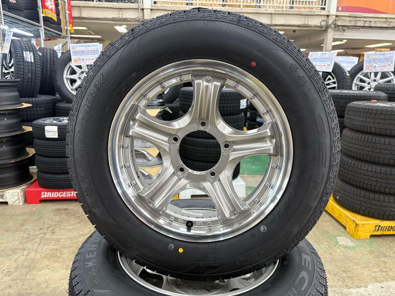 New winter tires included Lehrmeister ROAD SPOKE VR + KENDA KR36