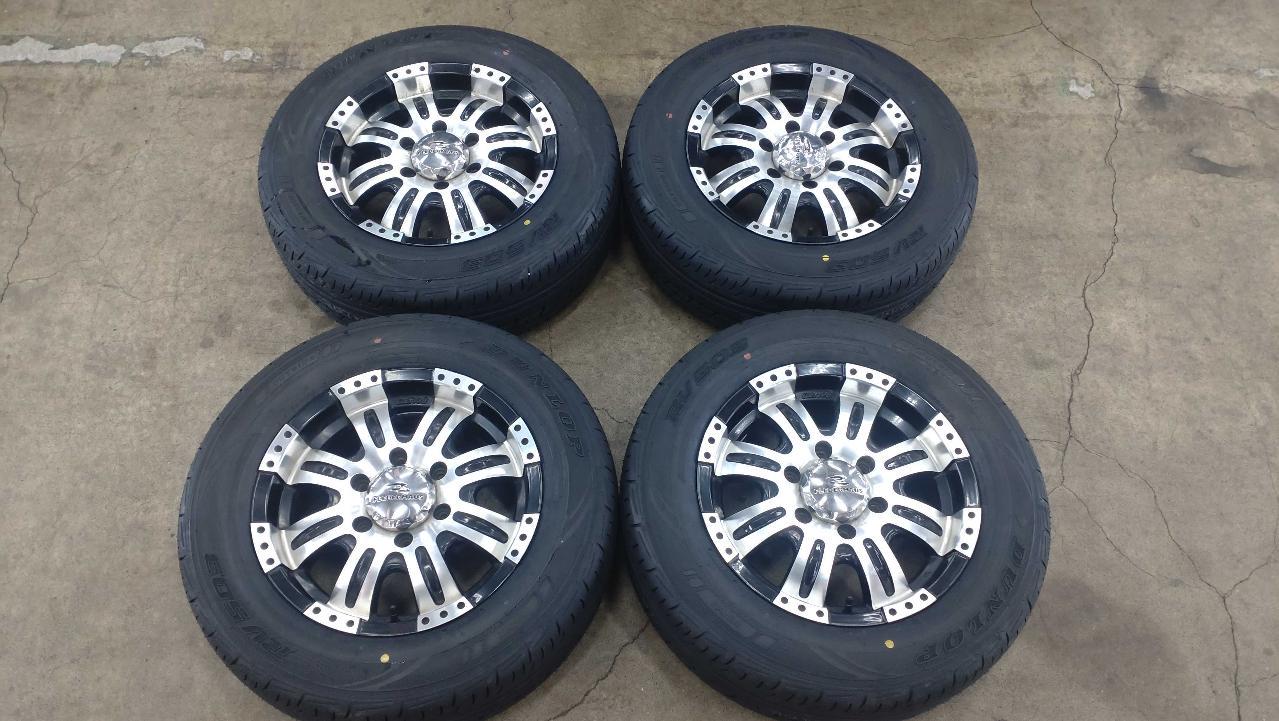 Unused tires included FLEDERMAUS CUERVO Eight + DUNLOP DIGI TYRE RV503